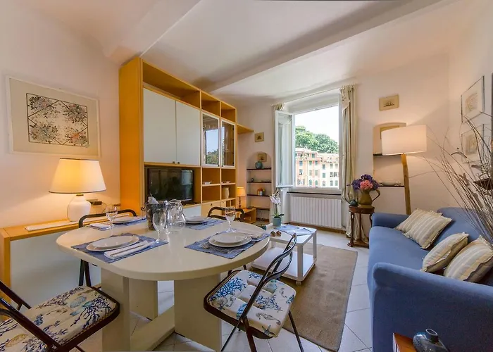Altido Flat With Splendid View Of The Port Of Portofino